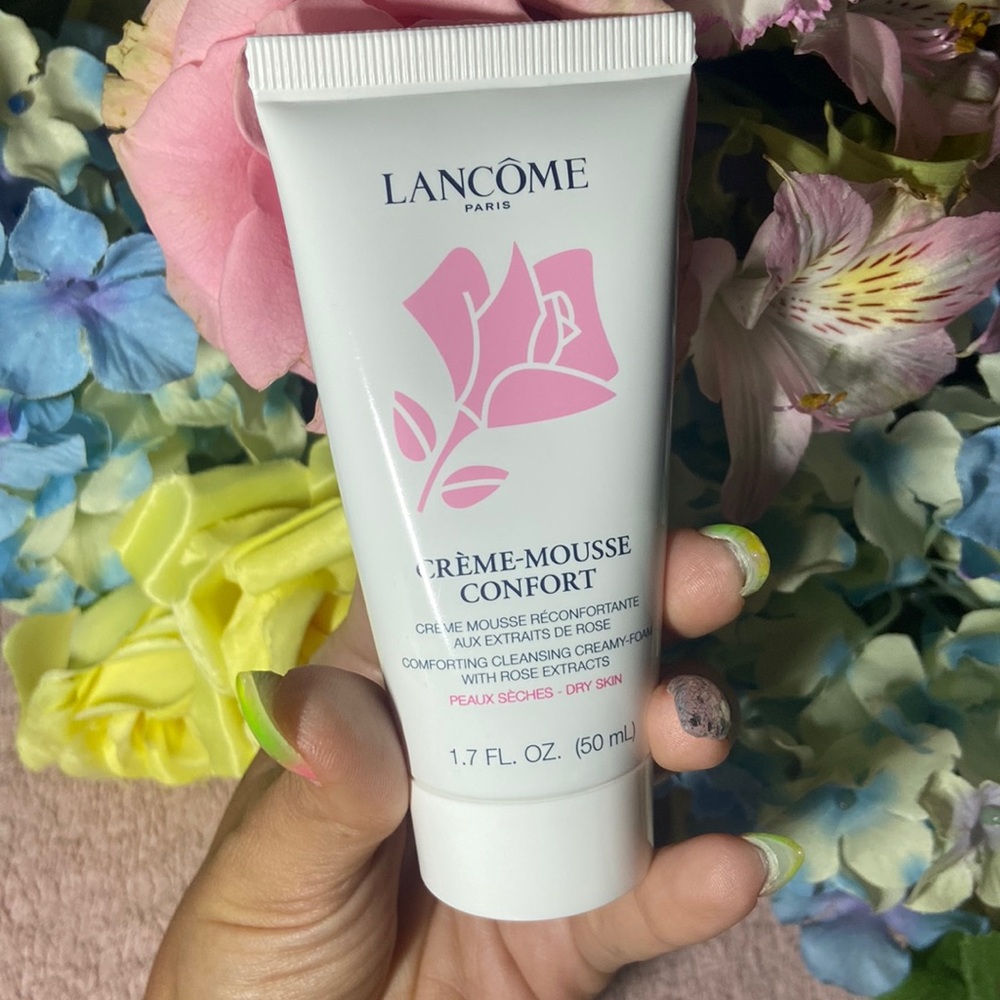 Lancôme Crème-Mouse Confort Comforting cleansing foam with🌹rose extracts1.7floz